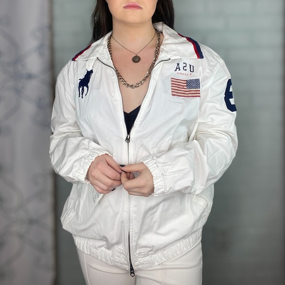 Ralph Lauren USA Olympic 80s Style Jacket NEW with Tags - Picture 2 of 16